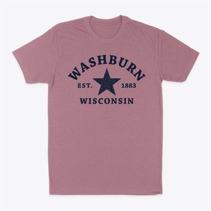 Washburn Wisconsin Star Classic Dad T-Shirt