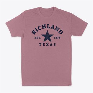 Richland Texas Star Classic Dad T-Shirt