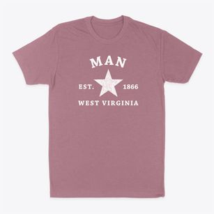 Man West Virginia Star Classic Dad T-Shirt
