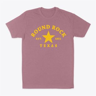 Round Rock Texas Star Classic Dad T-Shirt