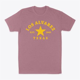 Los Alvarez Texas Star Classic Dad T-Shirt