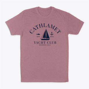 Cathlamet Washington Yacht Club Classic Dad T-Shirt