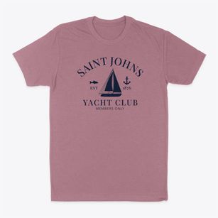 St. Johns Michigan Yacht Club Classic Dad T-Shirt