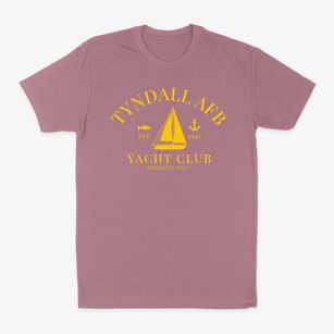 Tyndall Afb Florida Yacht Club Classic Dad T-Shirt