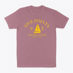 Five Points North Carolina Yacht Club Classic Dad T-Shirt