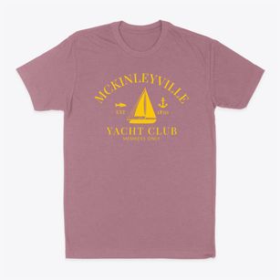 Mckinleyville California Yacht Club Classic Dad T-Shirt