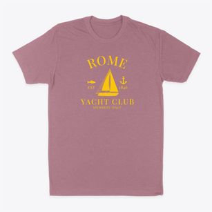Rome Iowa Yacht Club Classic Dad T-Shirt