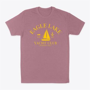 Eagle Lake Pennsylvania Yacht Club Classic Dad T-Shirt