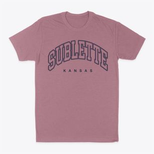 Sublette Kansas Inline Classic Dad T-Shirt