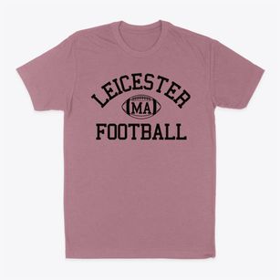 Leicester Massachusetts Football Classic Dad T-Shirt