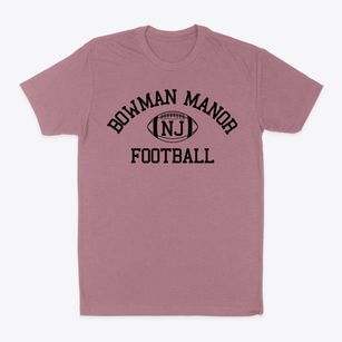 Bowman Manor New Jersey Football Classic Dad T-Shirt
