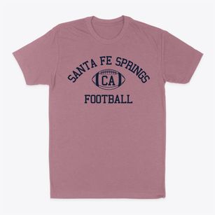 Santa Fe Springs California Football Classic Dad T-Shirt