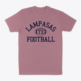 Lampasas Texas Football Classic Dad T-Shirt