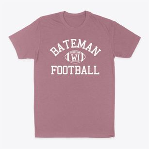 Bateman Wisconsin Football Classic Dad T-Shirt