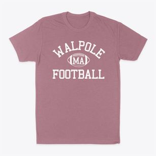 Walpole Massachusetts Football Classic Dad T-Shirt