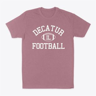 Decatur Illinois Football Classic Dad T-Shirt