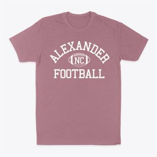 Alexander North Carolina Football Classic Dad T-Shirt