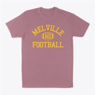 Melville North Dakota Football Classic Dad T-Shirt
