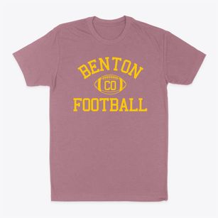 Benton Colorado Football Classic Dad T-Shirt