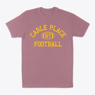 Carle Place New York Football Classic Dad T-Shirt