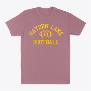 Hayden Lake Idaho Football Classic Dad T-Shirt