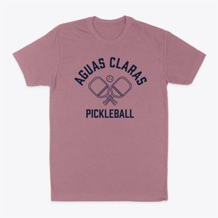 Aguas Claras Puerto Rico Pickleball Classic Dad T-Shirt