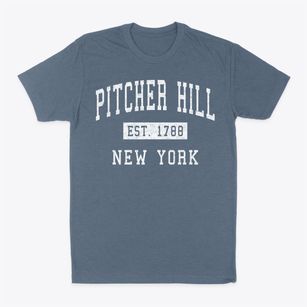 Pitcher Hill New York Classic Established Classic Dad T-Shirt