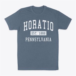 Horatio Pennsylvania Classic Established Classic Dad T-Shirt