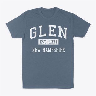 Glen New Hampshire Classic Established Classic Dad T-Shirt
