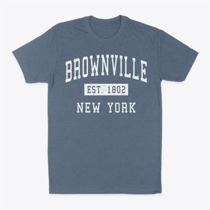 Brownville New York Classic Established Classic Dad T-Shirt