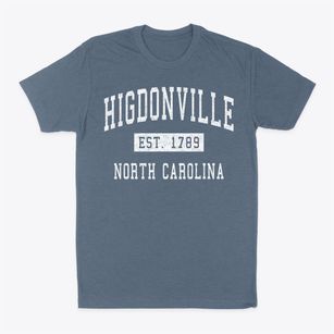 Higdonville North Carolina Classic Established Classic Dad T-Shirt