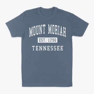 Mount Moriah Tennessee Classic Established Classic Dad T-Shirt