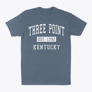 Three Point Kentucky Classic Established Classic Dad T-Shirt