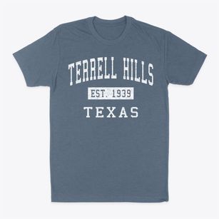Terrell Hills Texas Classic Established Classic Dad T-Shirt