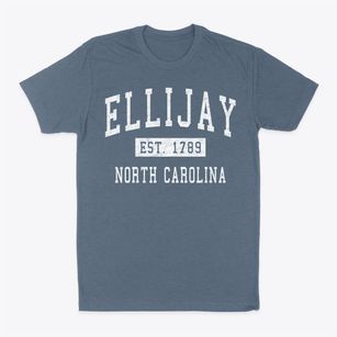 Ellijay North Carolina Classic Established Classic Dad T-Shirt