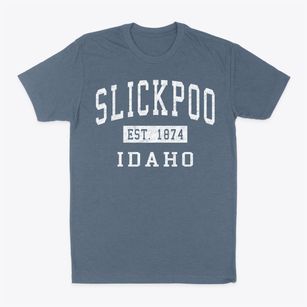 Slickpoo Idaho Classic Established Classic Dad T-Shirt
