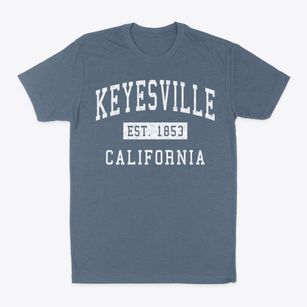 Keyesville California Classic Established Classic Dad T-Shirt