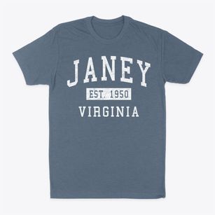 Janey Virginia Classic Established Classic Dad T-Shirt