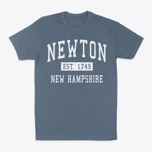 Newton New Hampshire Classic Established Classic Dad T-Shirt