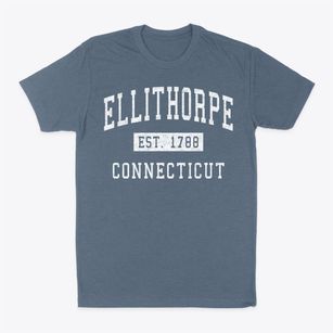 Ellithorpe Connecticut Classic Established Classic Dad T-Shirt