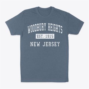 Woodbury Heights New Jersey Classic Established Classic Dad T-Shirt