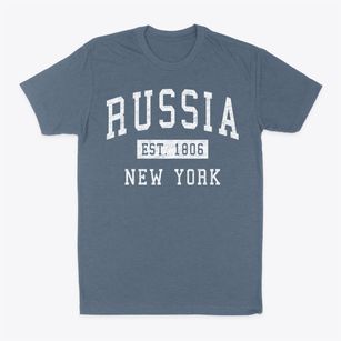 Russia New York Classic Established Classic Dad T-Shirt
