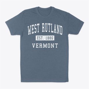West Rutland Vermont Classic Established Classic Dad T-Shirt