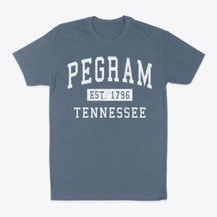 Pegram Tennessee Classic Established Classic Dad T-Shirt