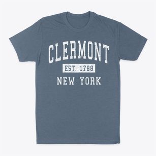 Clermont New York Classic Established Classic Dad T-Shirt