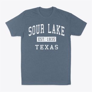Sour Lake Texas Classic Established Classic Dad T-Shirt