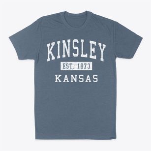 Kinsley Kansas Classic Established Classic Dad T-Shirt