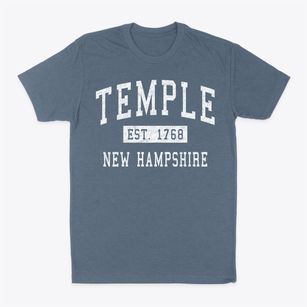 Temple New Hampshire Classic Established Classic Dad T-Shirt