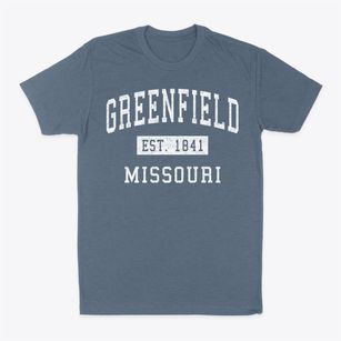 Greenfield Missouri Classic Established Classic Dad T-Shirt