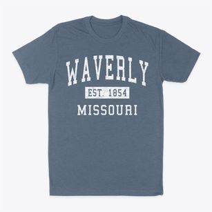 Waverly Missouri Classic Established Classic Dad T-Shirt